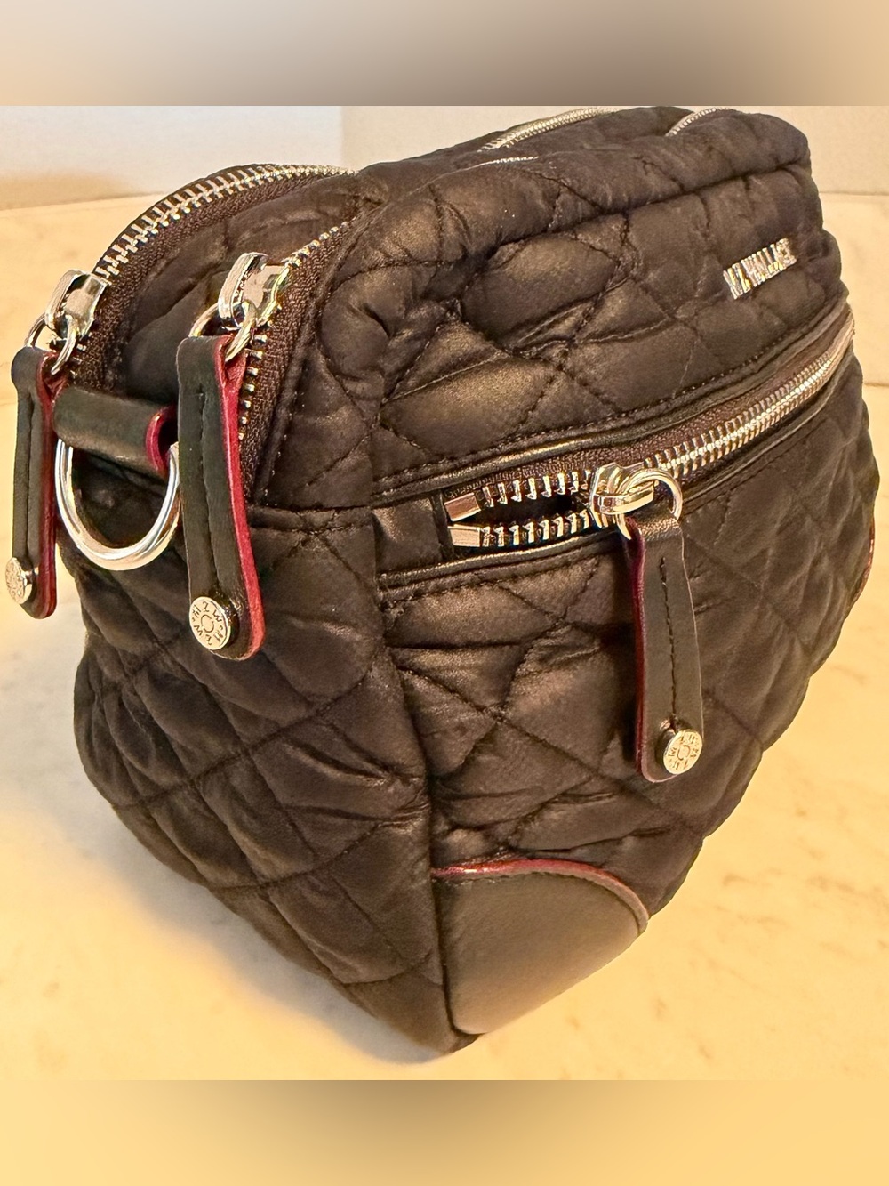 MZ Wallace Crosby Black Crossbody Bag - Picture 6 of 12
